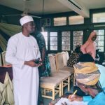 The Permanent Secretary, Mr. H. A. Bello, addressing candidates during the just-concluded Conversion Examination for Junior Officers